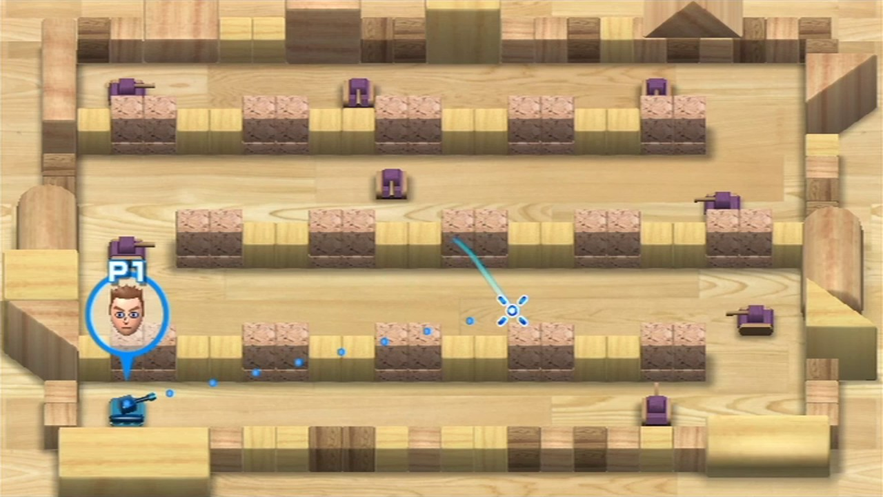 Wii Play Tanks Minigame